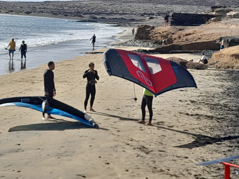 Wind foil Tenerife