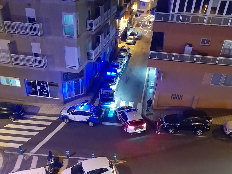Politie in El Médano