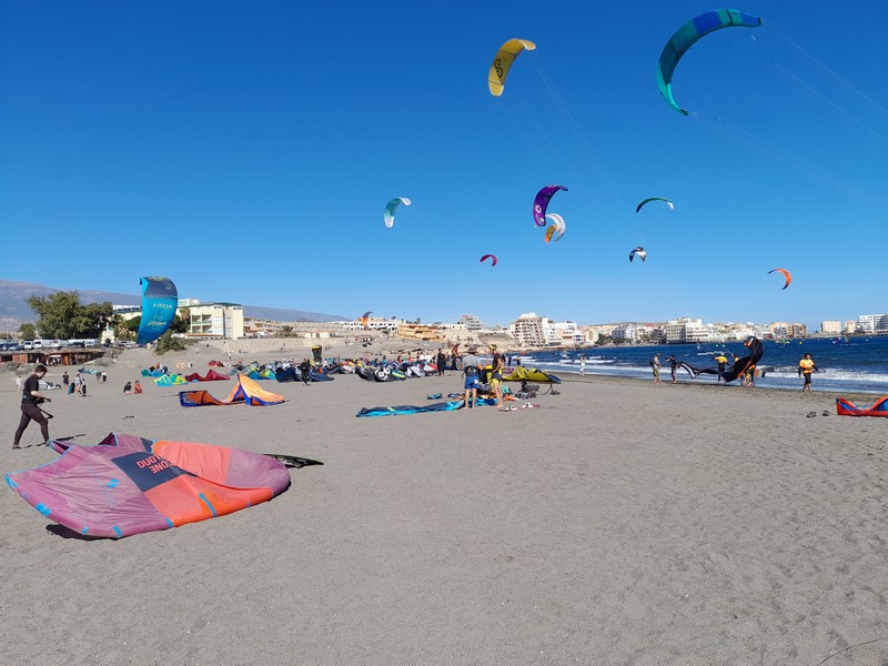 Kitesurfen in de winter